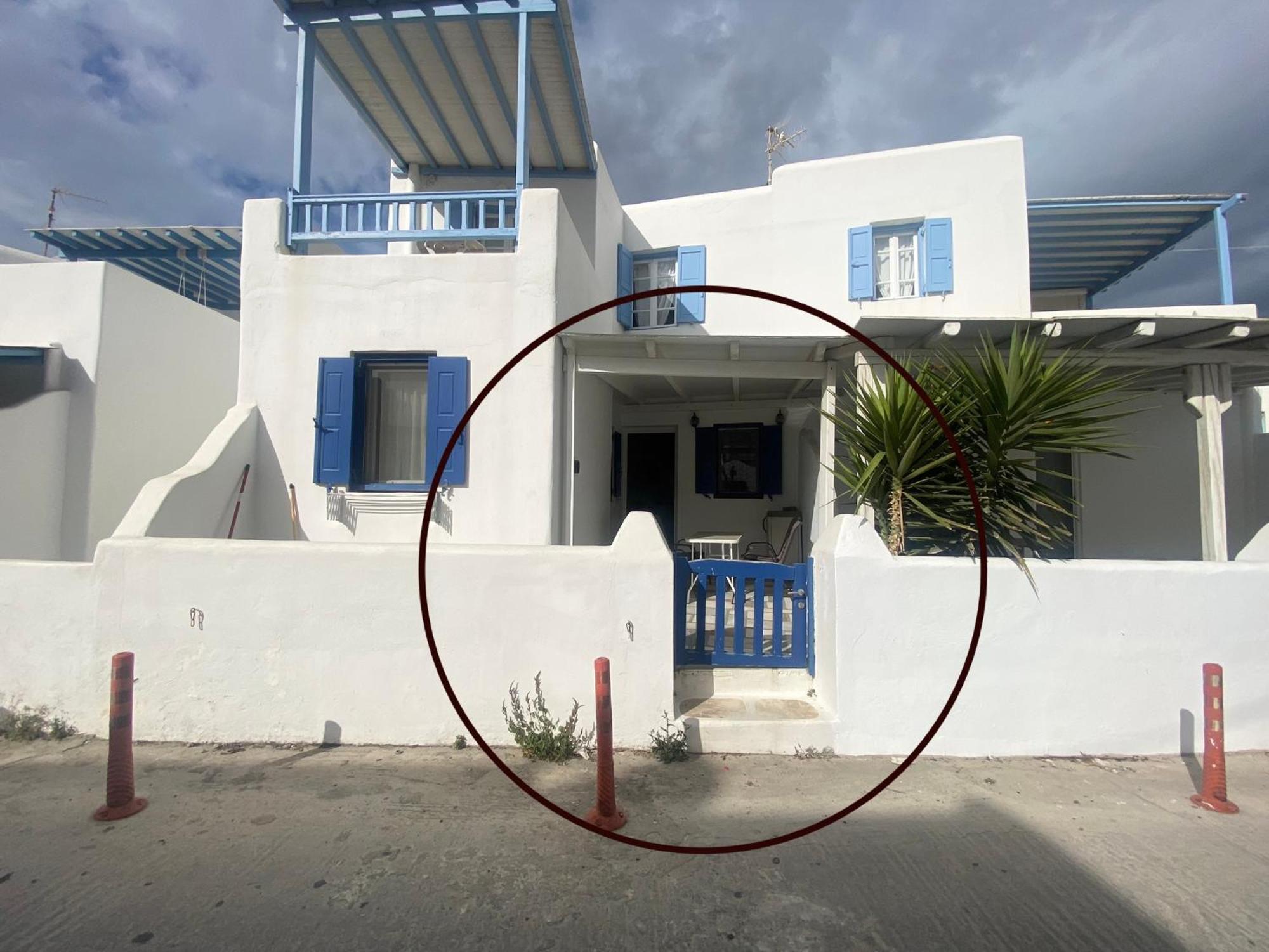 Elenitas Beach House In Ornos Buitenkant foto
